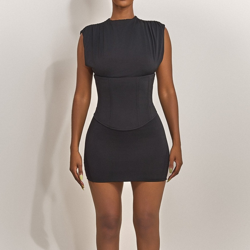 Elegant Black Mini Dress